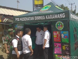 Dinkes Karawang Siapkan 4 Motor Ambulans di Tol Selama Mudik