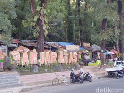 Sejuk! Ini Rest Area Favorit Pemudik Bermotor di Banjar