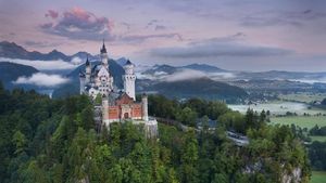 Foto: Megahnya Kastil Disney di Dunia Nyata