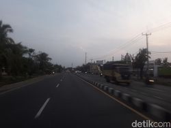 H-7 Lebaran, Jalur Mudik Pantura Terpantau Lancar
