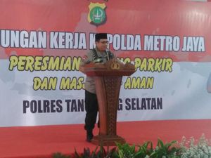 Resmikan Masjid Polres Tangsel, Kapolda Metro Bicara soal Perdamaian Resmikan Masjid Polres Tangsel, Kapolda Metro Bicara soal Perdamaian
