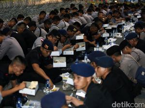 Pagar Nusa Buka Puasa Bersama Pasukan Keamanan TNI dan Polri