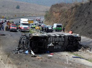 Bus Peziarah Tabrakan dengan Truk di Meksiko, 23 Orang Tewas