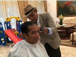 Jokowi Mau Potong Rambut Undercut: Sampingnya Tipis Atasnya Klimis