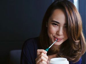 Aktris Blasteran Cantik, Pamela Bowie Ternyata Doyan Makanan  Sehat