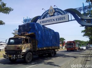 Arus Lalin Meningkat, Truk Dominasi Jalur Mudik di Kudus