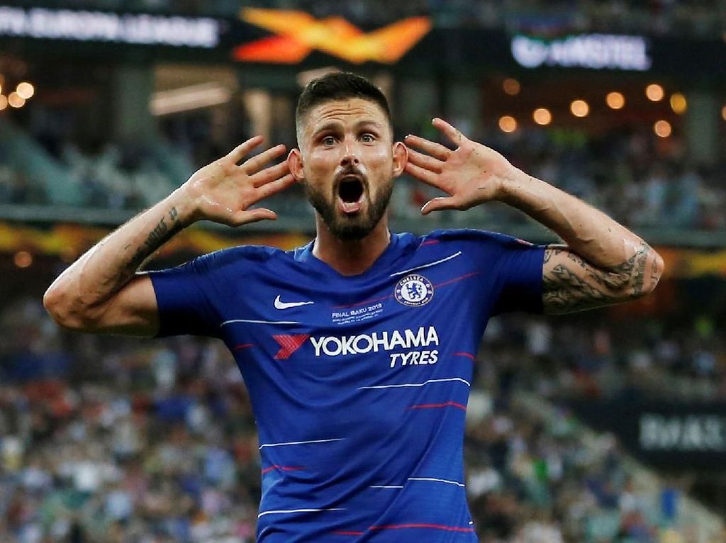 Top Skor Liga Europa: Olivier Giroud Teratas Top Skor Liga Europa: Olivier Giroud Teratas