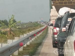 Tol Pejagan-Pemalang Macet 14 Km Imbas Kecelakaan