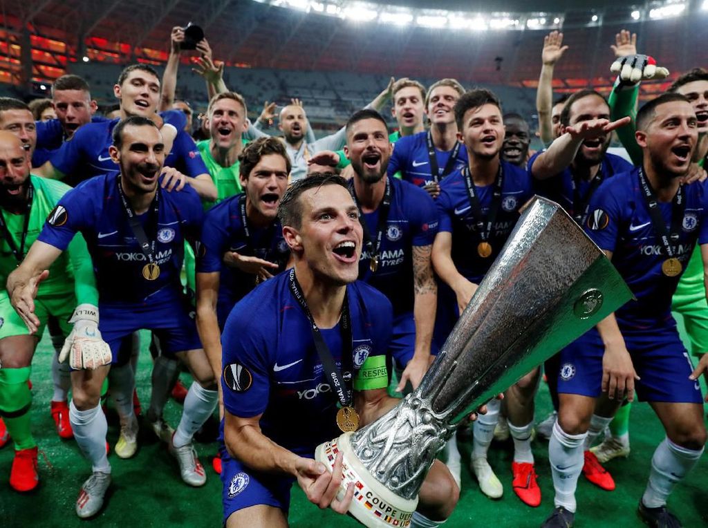 Juara Liga Europa, Chelsea Samai Catatan MU