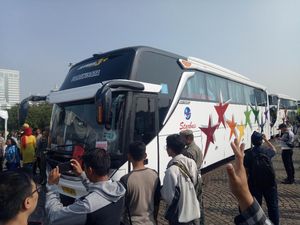 Lepas Mudik Gratis, Anies Harap Perjalanan Berkesan