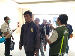 Antisipasi Malaria, Suhu Tubuh Pemudik di Pelabuhan Tanjung Perak Diperiksa