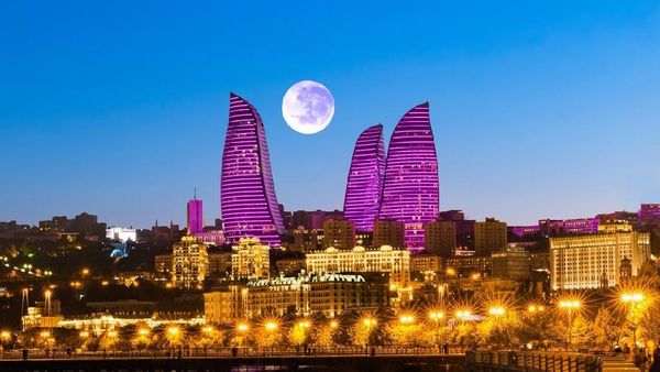 Foto: Baku yang Indah, Tempat Chelsea Juara Liga Europa