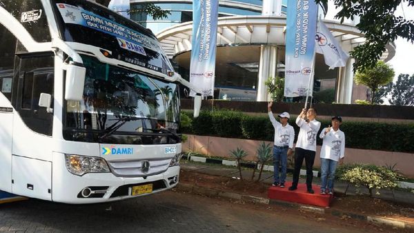 Askrindo Berangkatkan 1.406 Pemudik