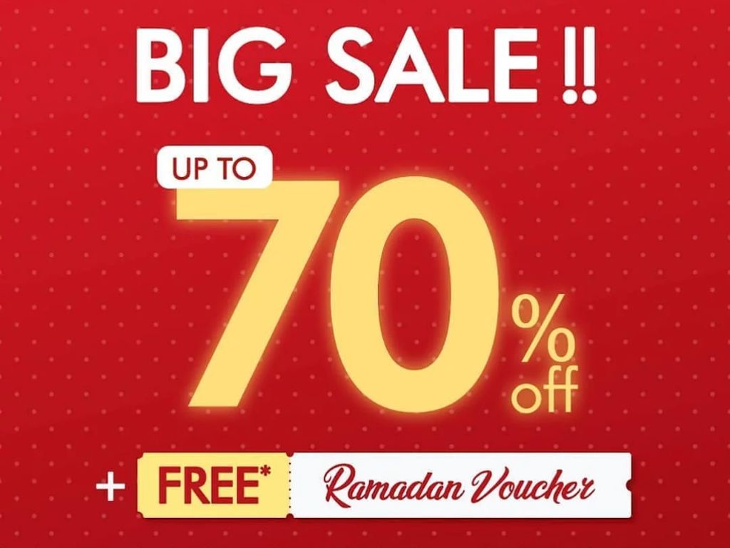 Mau Belanja di Mal Sebelum Lebaran? 8 Brand Ini Diskon Hingga 70% Mau Belanja di Mal Sebelum Lebaran? 8 Brand Ini Diskon Hingga 70%