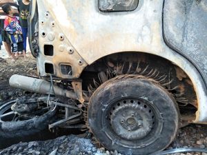 Ini Identitas 4 Pemudik Tewas Terbakar Akibat Kecelakaan di Subang