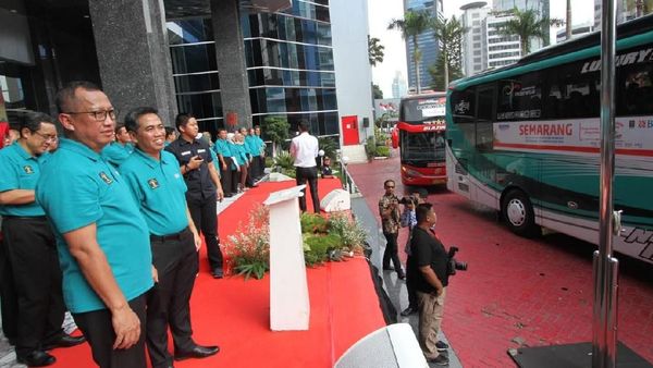 BNI dan Kemenkumham Berangatkan Pemudik