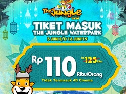 The Jungle Waterpark Berikan Promo Tiket Selama Libur Lebaran