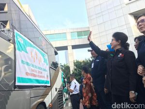 Lepas Ribuan Pemudik, Menkes Imbau Jangan Makan Sembarangan