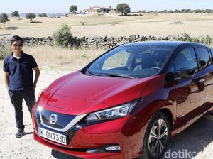 Sensasi Menyusuri Kota Madrid dengan Nissan LEAF
