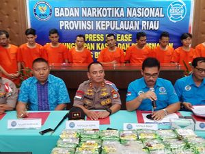 Bongkar Jaringan Narkotika Internasional, BNNP Kepri Sita 26 Kg Sabu
