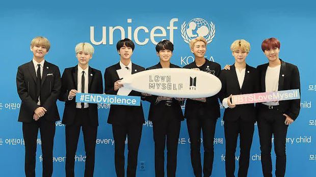 BTS at UNICEF