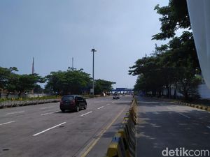 H-5 Lebaran, Jakarta-Pelabuhan Merak Lancar Jaya