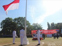 Upacara 1 Juni di Wonogiri Hanya Diikuti Perwakilan ASN Tiap Bagian