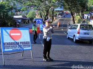 Urai Kepadatan di Limbangan, Pemudik Dialihkan ke Garut Kota