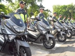 Polisi Filipina Pakai Yamaha Nmax Buat Ngebut Kejar Penjahat