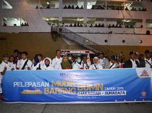 Pemudik Ikut Mudik Bareng BUMN ke Sejumlah Daerah di Indonesia