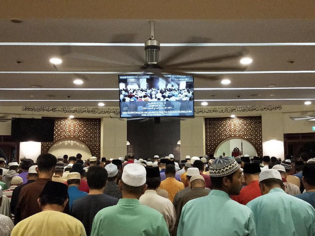 Potret Masjid Pelayan Umat di Singapura