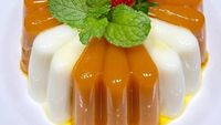 Buka Puasa dengan  Puding Mangga yang Manis Lembut