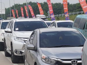 H-5 Lebaran, 18.000 Mobil Serbu Tol Trans Sumatera