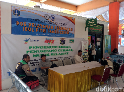 Sebelum Mudik, Sopir Bus dan Penumpang Cek Kesehatan di Terminal Kp Rambutan