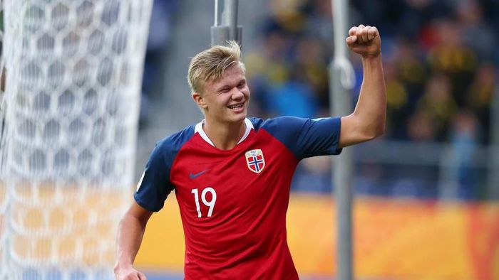 Erling Haaland mencetak sembilan gol di Piala Dunia U-20 (Foto: twitter.com) Erling Haaland mencetak sembilan gol di Piala Dunia U-20 (Foto: twitter.com)