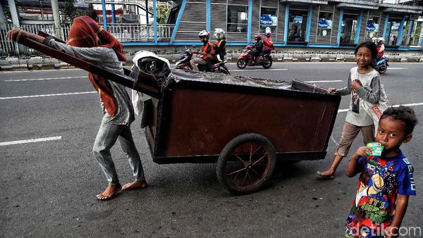 Jelang Lebaran, Pengemis di Ibu Kota Menjamur
