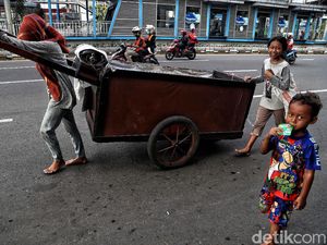 Jelang Lebaran, Pengemis di Ibu Kota Menjamur