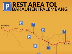 Ini Lokasi Rest Area di Tol Bakauheni-Palembang, Tol Terpanjang RI