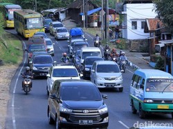 Volume Kendaraan Menuju Nagreg Terus Meningkat
