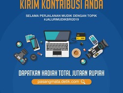 Kirim Foto atau Video Saat Mudik Bisa Dapat Jutaan Rupiah
