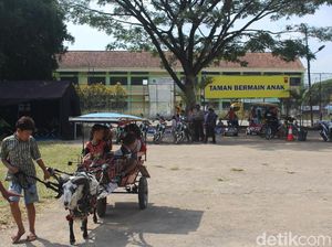 Seru, Ada Mainan Anak dan Tukang Pijat di Pos PAM Limbangan Seru, Ada Mainan Anak dan Tukang Pijat di Pos PAM Limbangan