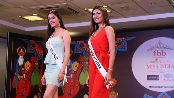 Pesona Para Finalis Miss India 2019 yang Dikritik, Wajah Mereka Dianggap Sama