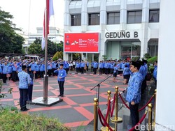 Kemendagri Gelar Upacara Peringati Hari Lahir Pancasila