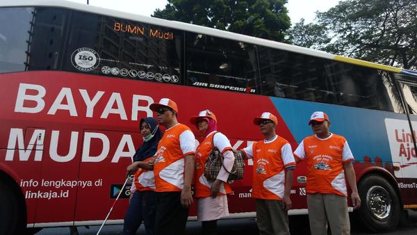 250 Difabel Ikut Mudik Bareng BNI