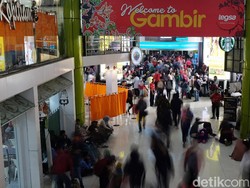Data KAI: 198 Ribu Pemudik Berangkat dari Stasiun Gambir Hingga H-1 Lebaran