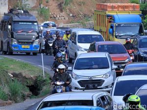 Jalur Nagreg Mulai Padat Merayap