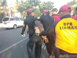 Jaga Upacara Hari Lahir Pancasila, Linmas dan Satpol PP Tangkap Jambret