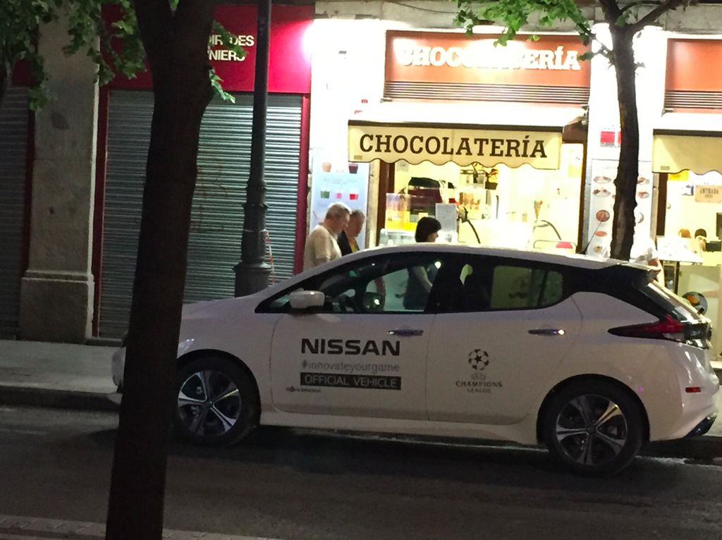 Final Liga Champions Diserbu Mobil Listrik Final Liga Champions Diserbu Mobil Listrik