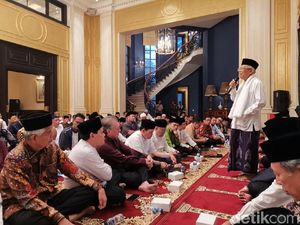 Bukber di Kediaman CT, Maruf Amin Bicara Pentingnya Persatuan Umat