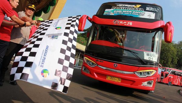 2.500 Warga Mudik Bareng Angkasa Pura II